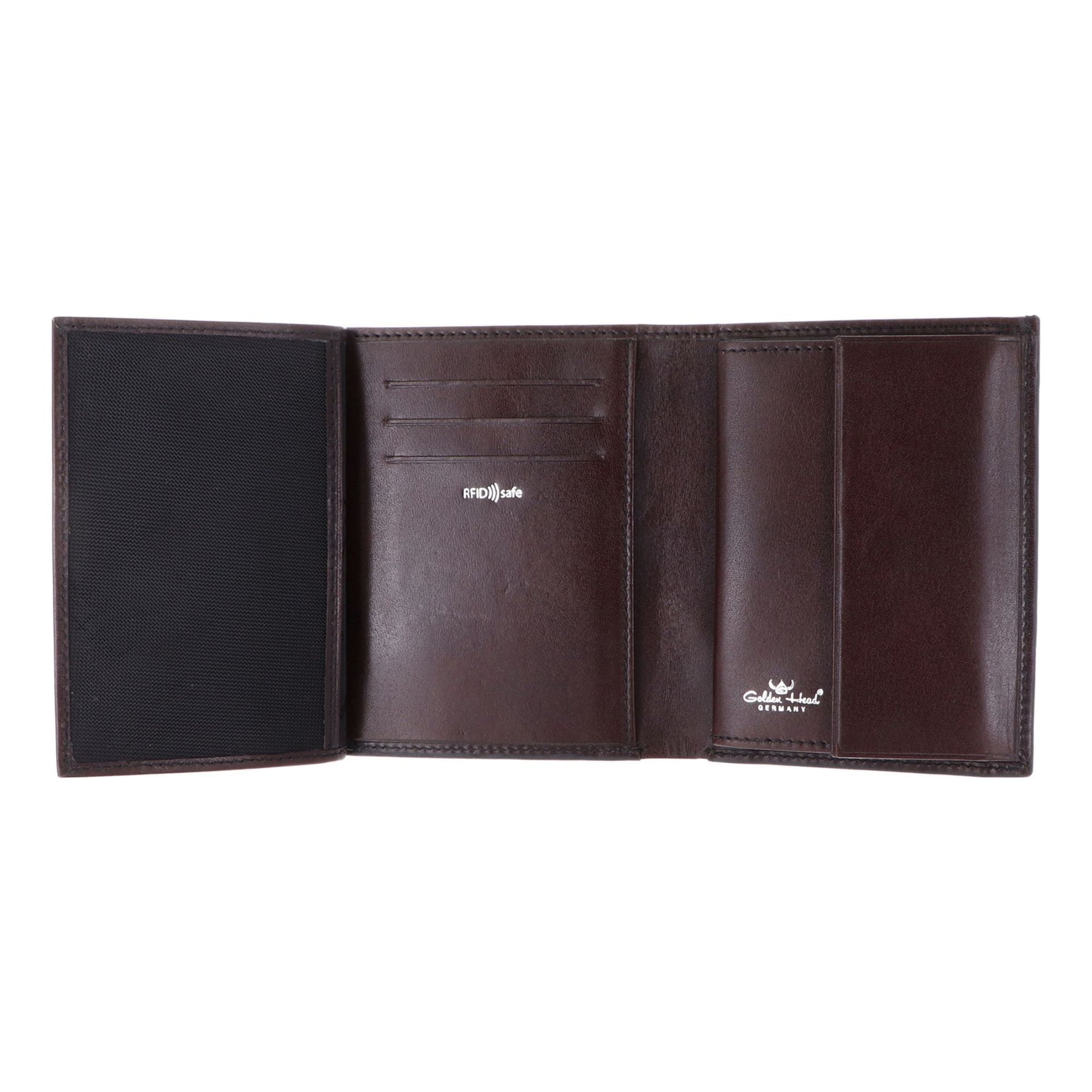 GOLDEN HEAD Wallet 'Colorado' in Brown