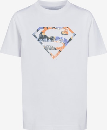 T-Shirt 'Superman' F4NT4STIC en blanc : devant