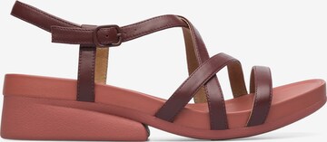 CAMPER Strap Sandals in Brown