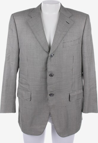 Canali Suit Jacket in L-XL in Black: front