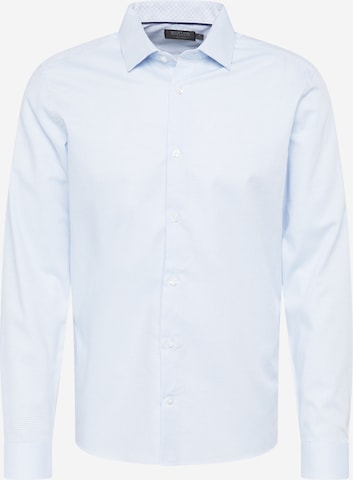 BURTON MENSWEAR LONDON Regular fit Button Up Shirt in Blue: front