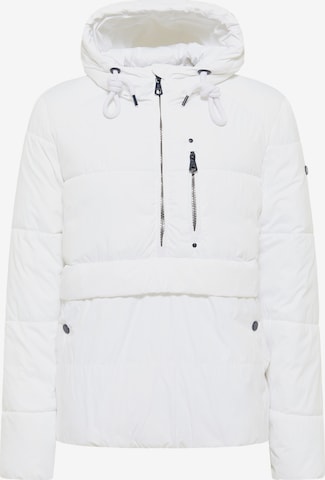 DreiMaster Maritim Winter Jacket in White: front