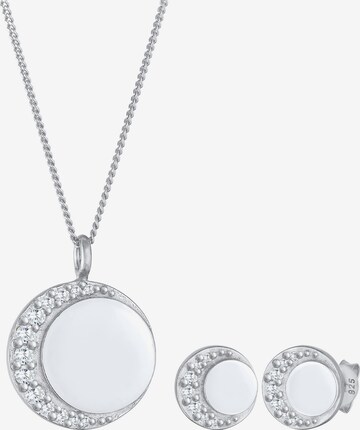 Nenalina Jewelry Set in Silver: front
