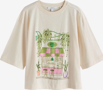 Next T-Shirt in Beige: Vorderseite