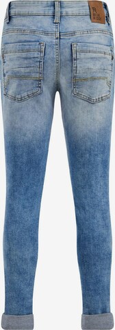 Skinny Jean WE Fashion en bleu