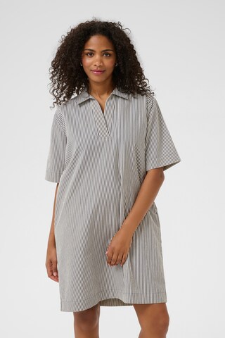 Kaffe Blousejurk 'KAAnaya' in Blauw: voorkant
