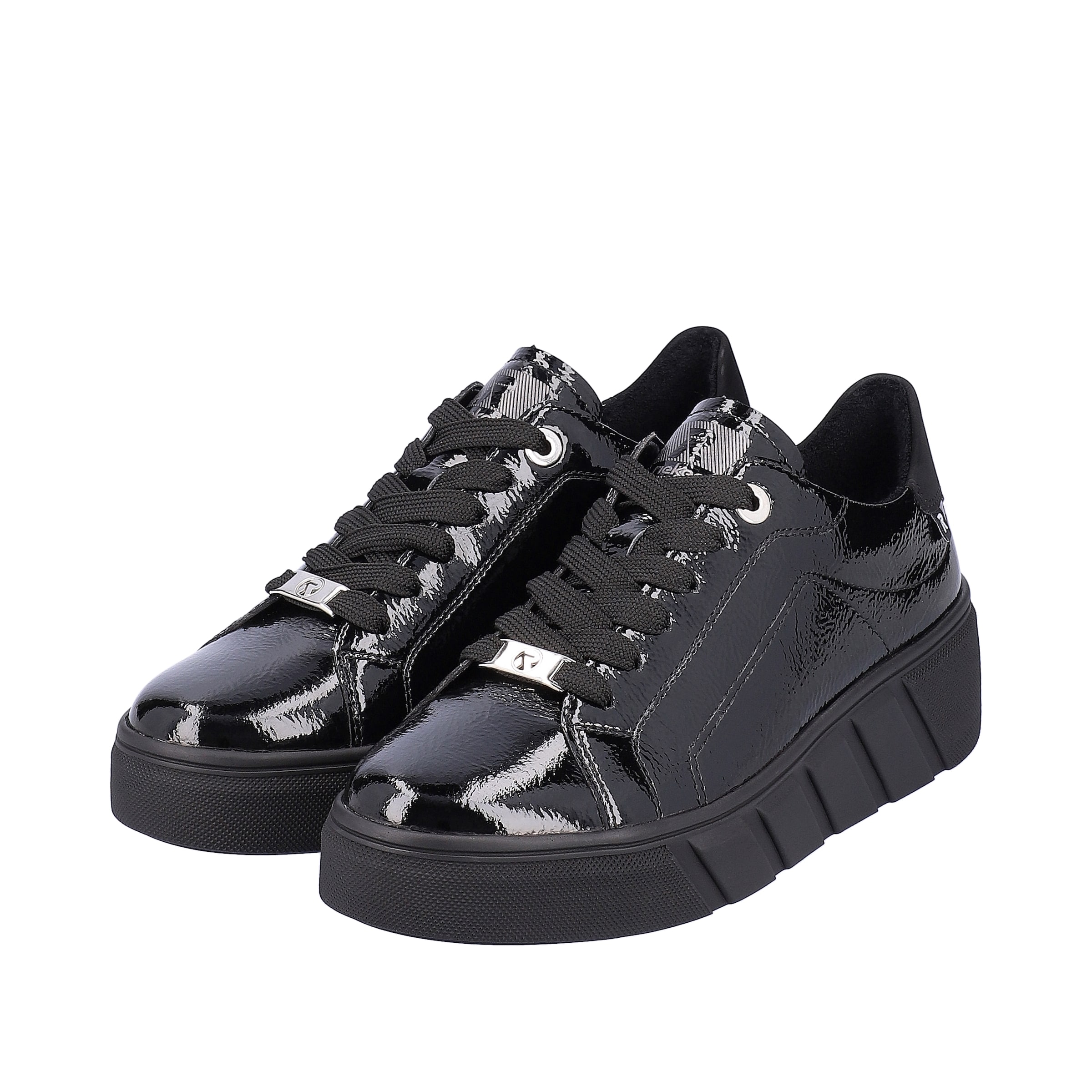 Rieker Sport Sneakers laag in Zwart