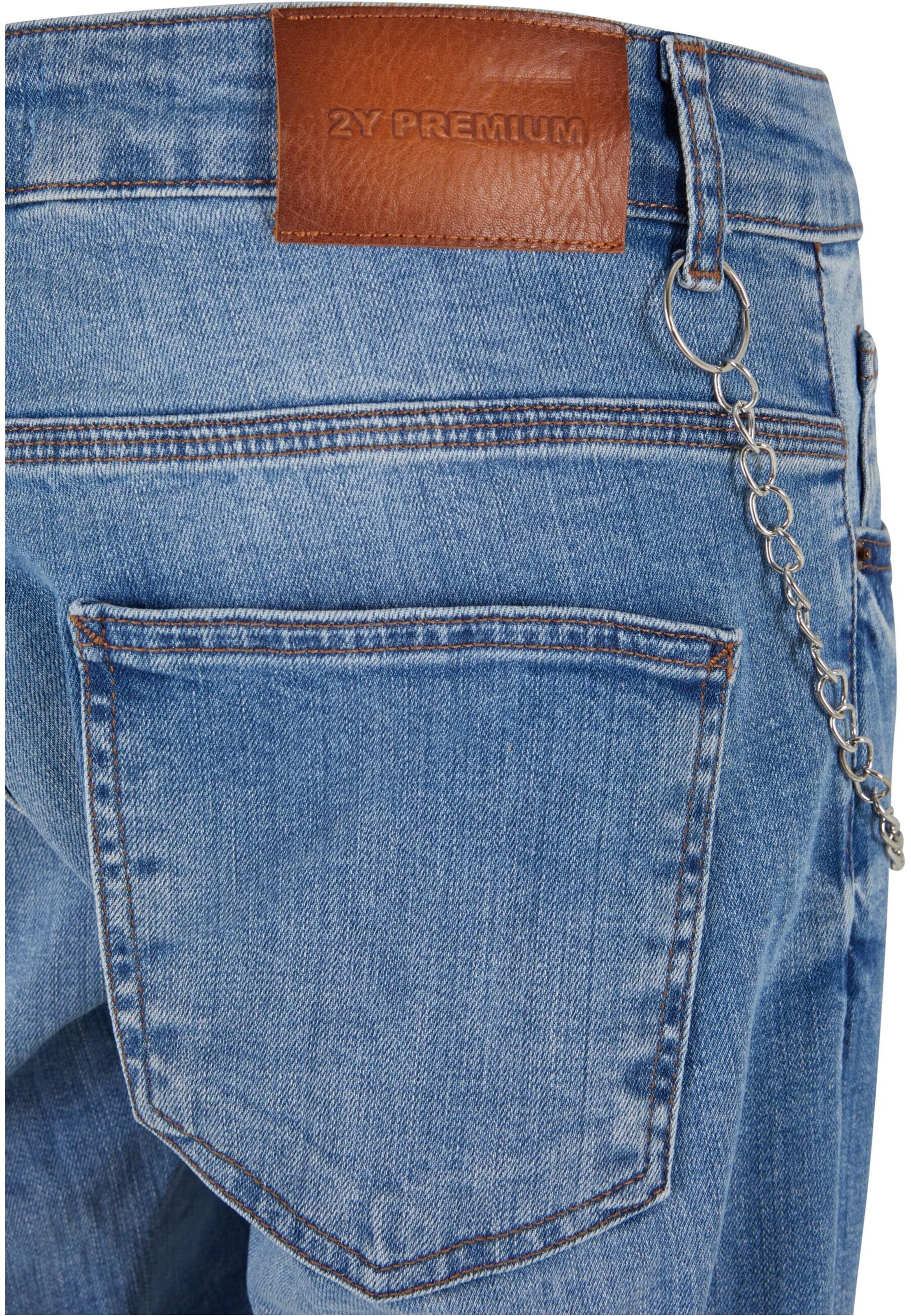 Skinny Jeans di 2Y Premium in blu