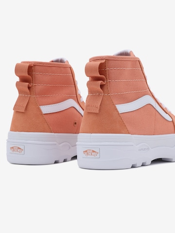 Sneaker alta 'Sentry' di VANS in arancione