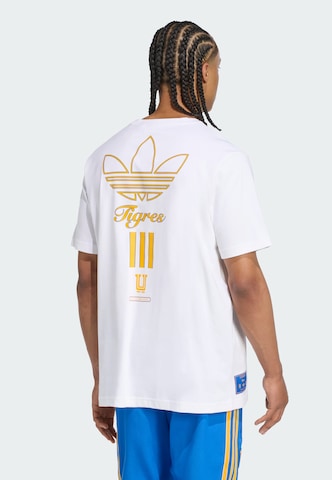 ADIDAS ORIGINALS Shirt 'Tigres UANL Terrace Icons' in White: front