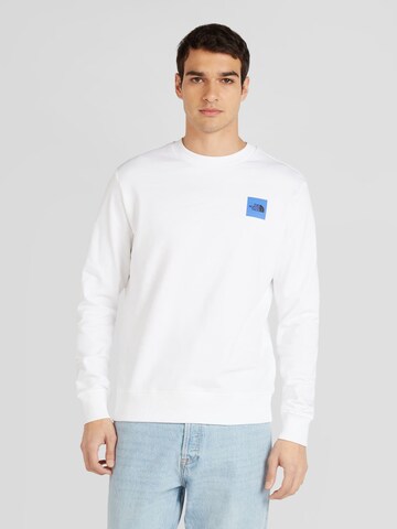 Sweat-shirt 'COORDINATES' THE NORTH FACE en blanc : devant