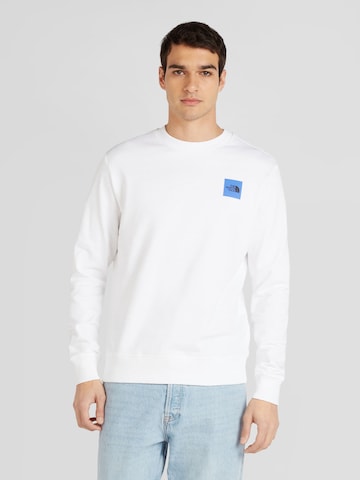 THE NORTH FACE Sweatshirt 'COORDINATES' in Wit: voorkant
