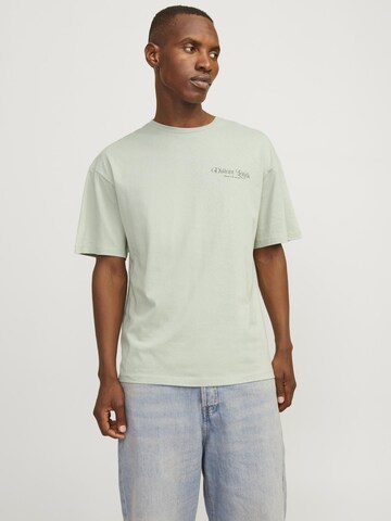 Maglietta di JACK & JONES in verde: frontale