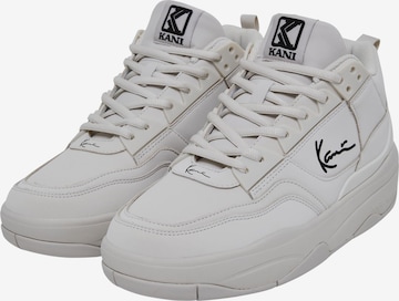 Karl Kani High-Top Sneakers in Beige