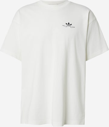 T-Shirt 'FROG' ADIDAS ORIGINALS en blanc : devant