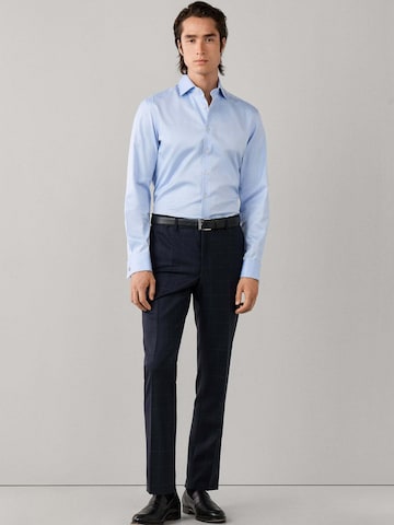 Hackett London Regular fit Zakelijk overhemd in Blauw
