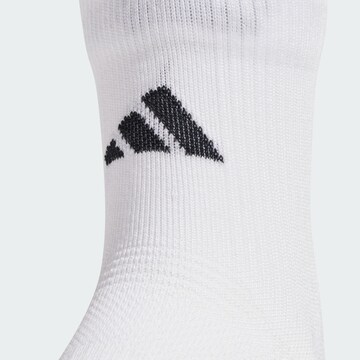 ADIDAS PERFORMANCE Sports socks 'RunxCushioned' in White