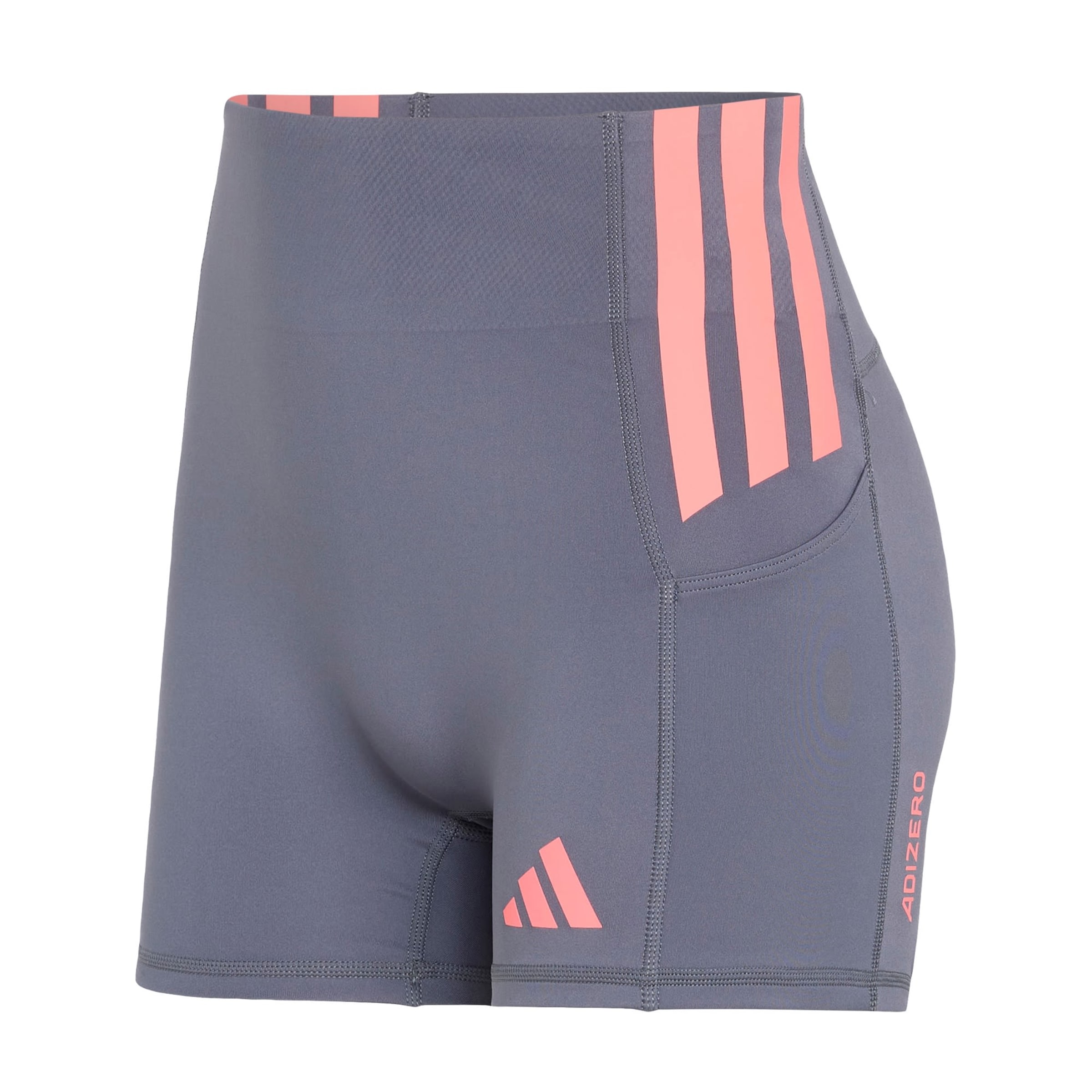 ADIDAS PERFORMANCE Sportshorts 'Adizero' in Grau: Vorderseite
