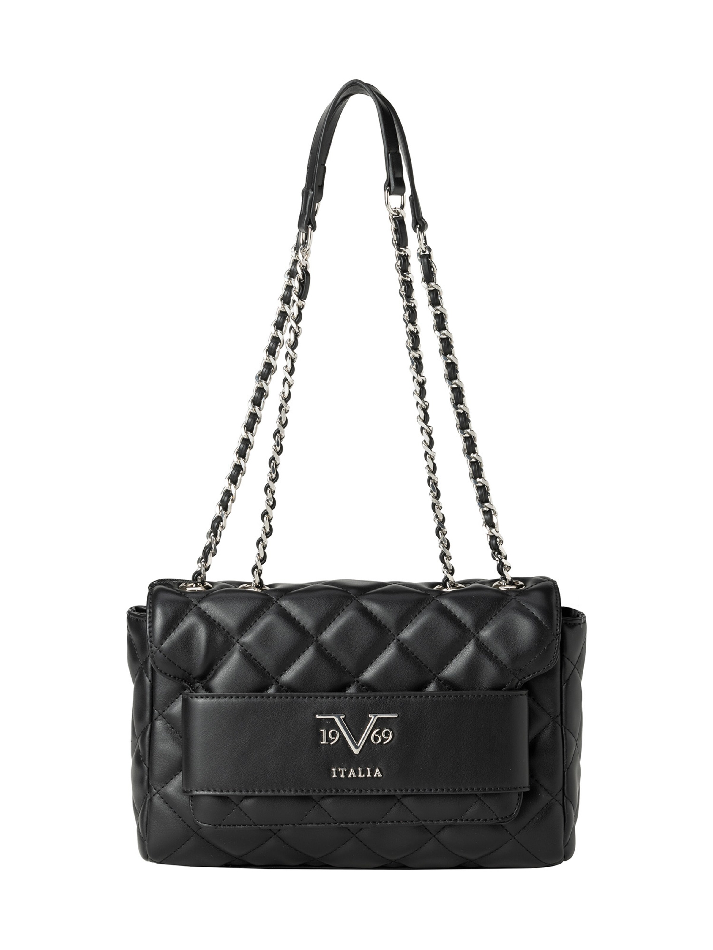 Sac bandoulière 'Gaia' 19V69 ITALIA en noir : devant