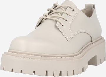 ALDO Обувки с връзки в сиво: отпред
