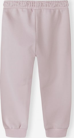 MINOTI Zwężany krój Spodnie w kolorze różowy
