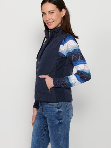 Gilet KOROSHI en bleu