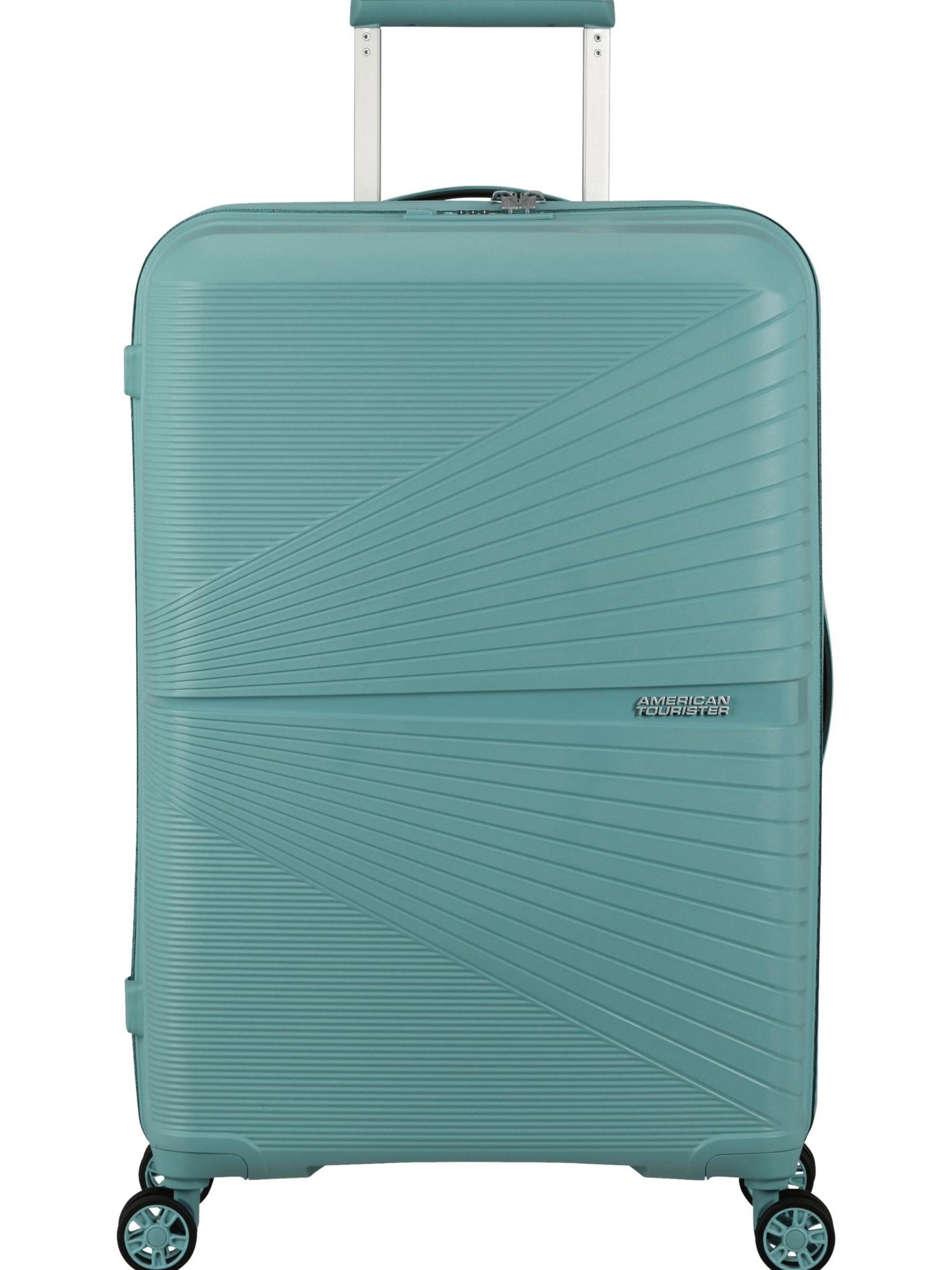Valisette 'AIRONIC SPINNER 67/24 TSA' American Tourister en bleu : devant