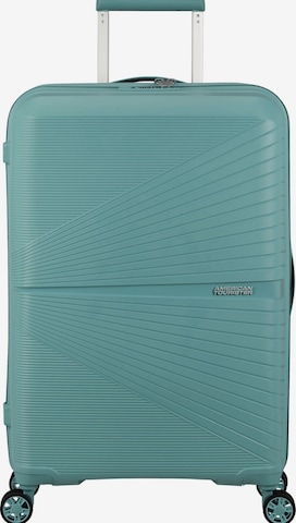 Valisette 'AIRONIC SPINNER 67/24 TSA' American Tourister en bleu : devant