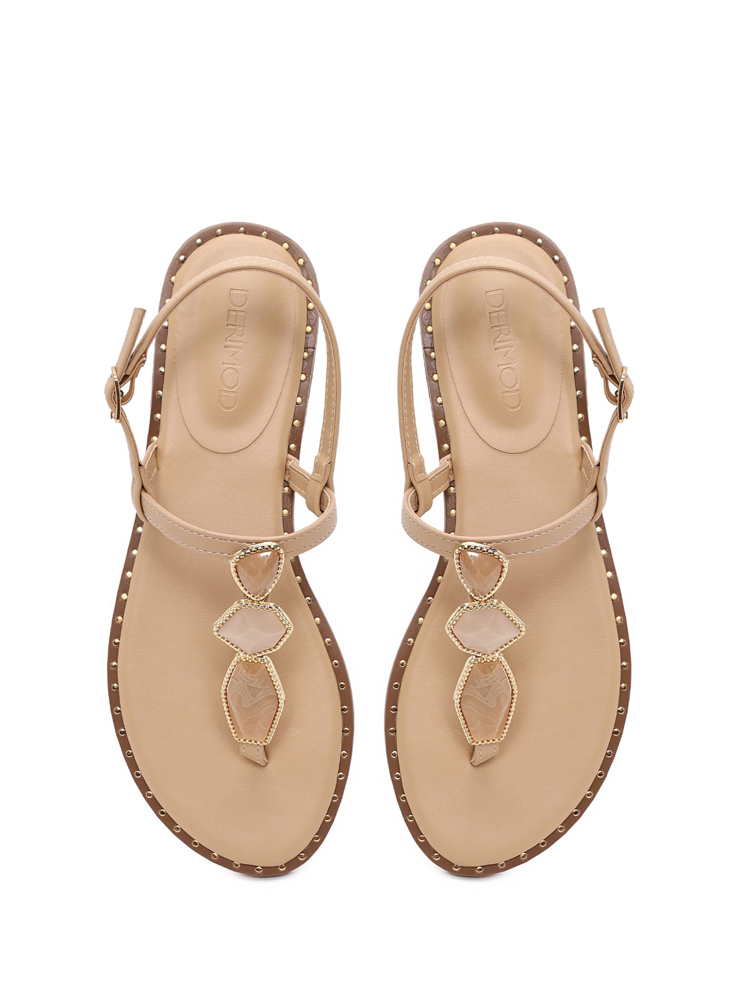 Derimod Zehentrenner in Beige