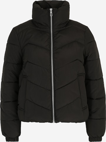 Vero Moda Petite Prehodna jakna 'LIGA' | črna barva: sprednja stran