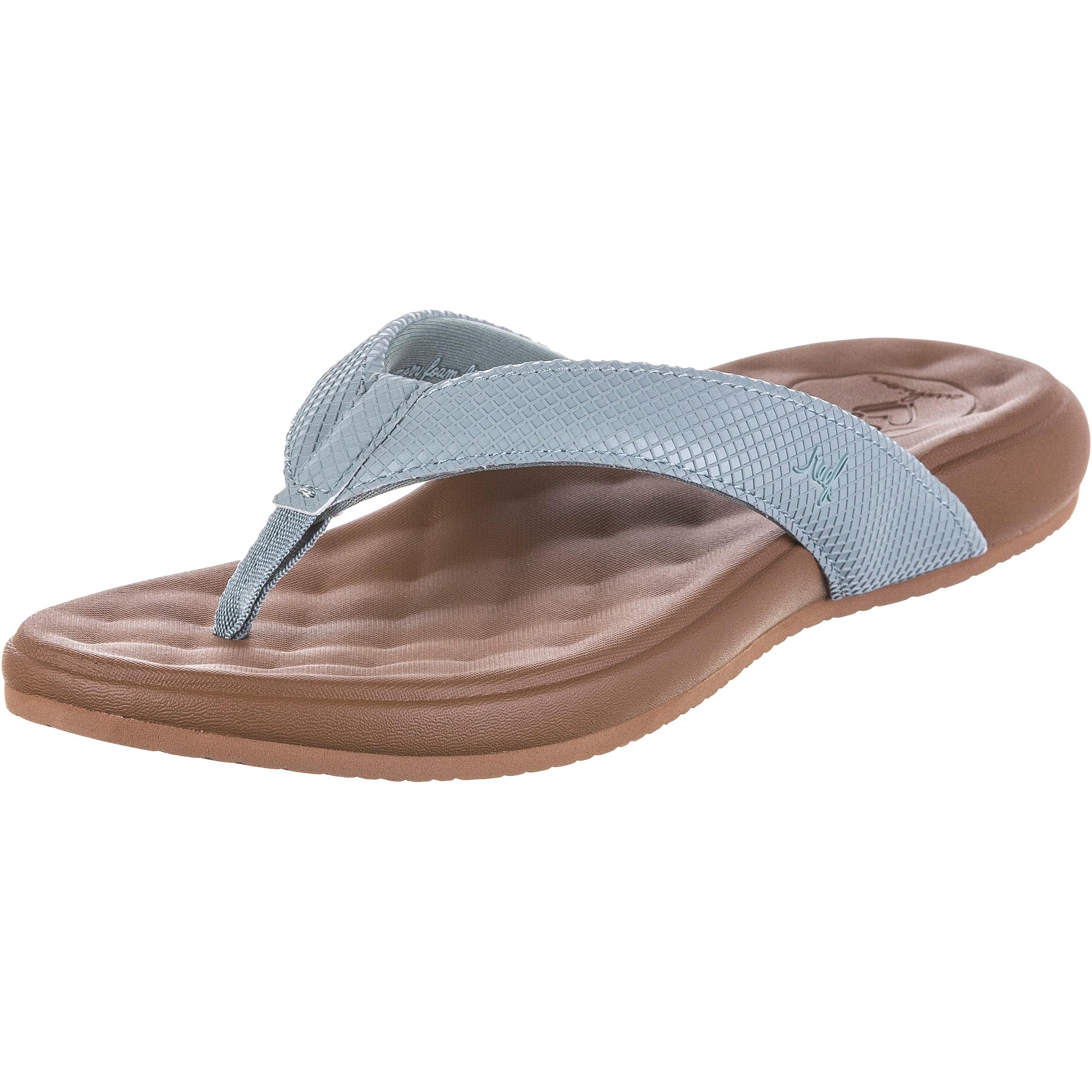 REEF T-Bar Sandals 'Cushion Harmony' in Blue: front