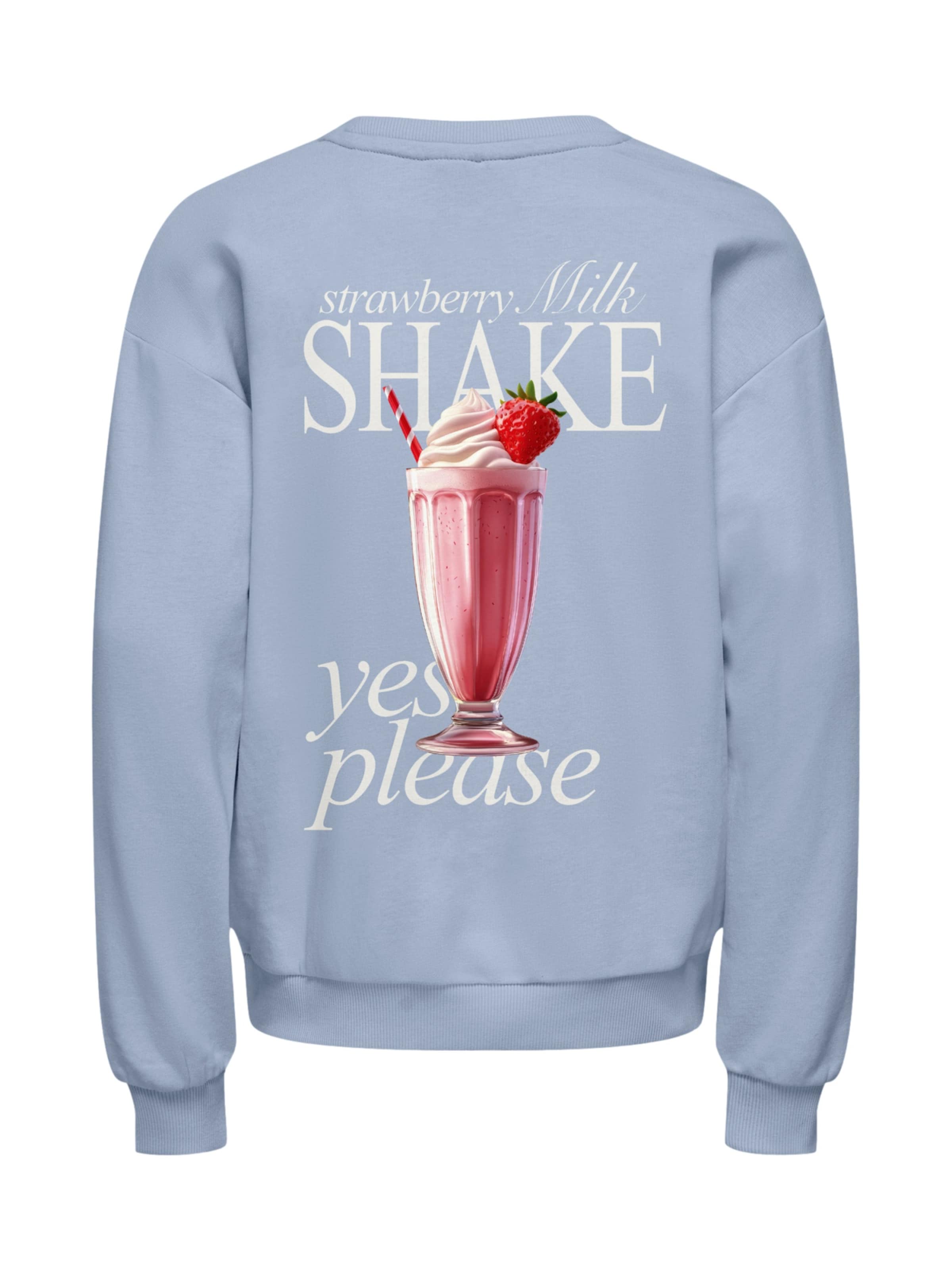 ONLY GIRLS Sweatshirt 'KOGPhilea' in Blue
