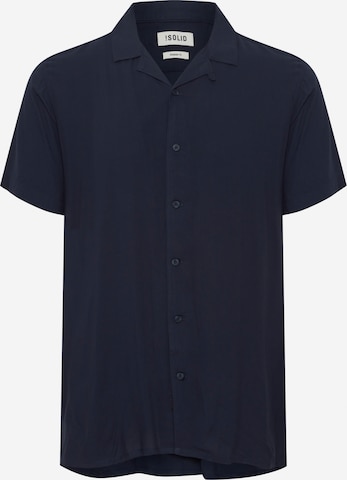 Coupe regular Chemise 'Faye' !Solid en bleu : devant