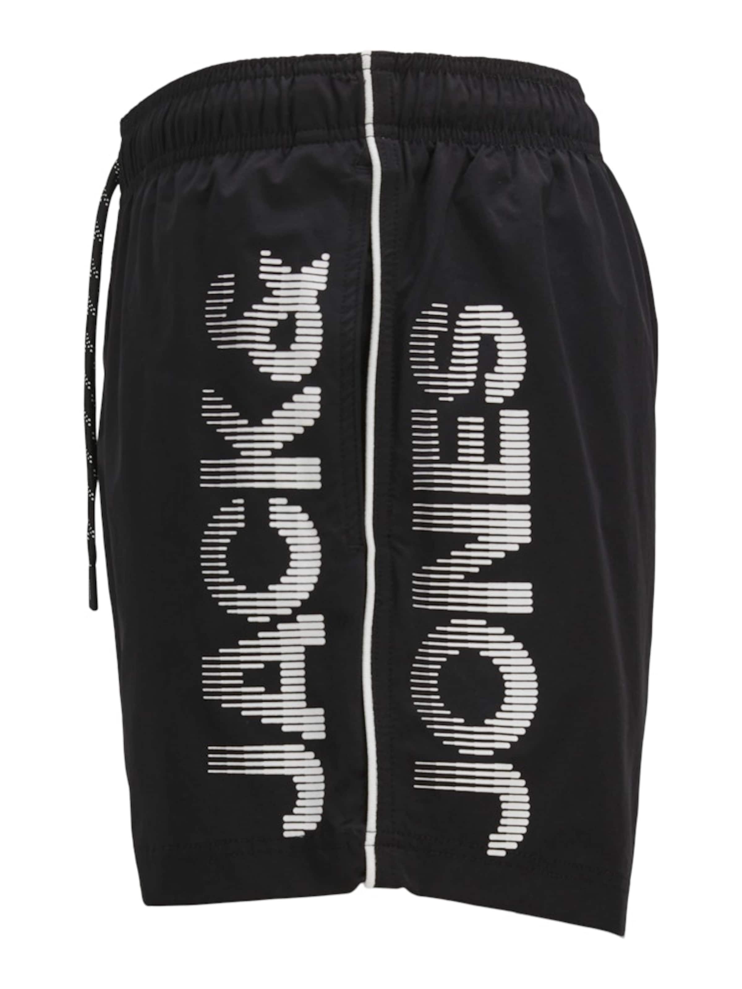 JACK & JONES Badshorts 'JPSTMaui' i svart