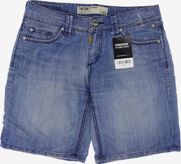 TIMEZONE Shorts in XXS in Blue: front