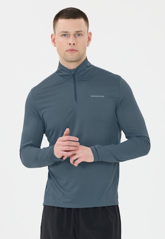 ENDURANCE Functioneel shirt 'Omais' in Blauw: voorkant