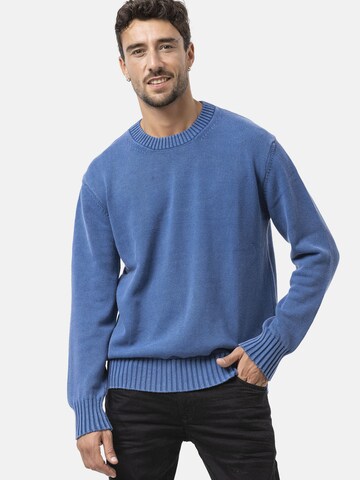 CIPO & BAXX Pullover 'CP289' in Blau: Vorderseite