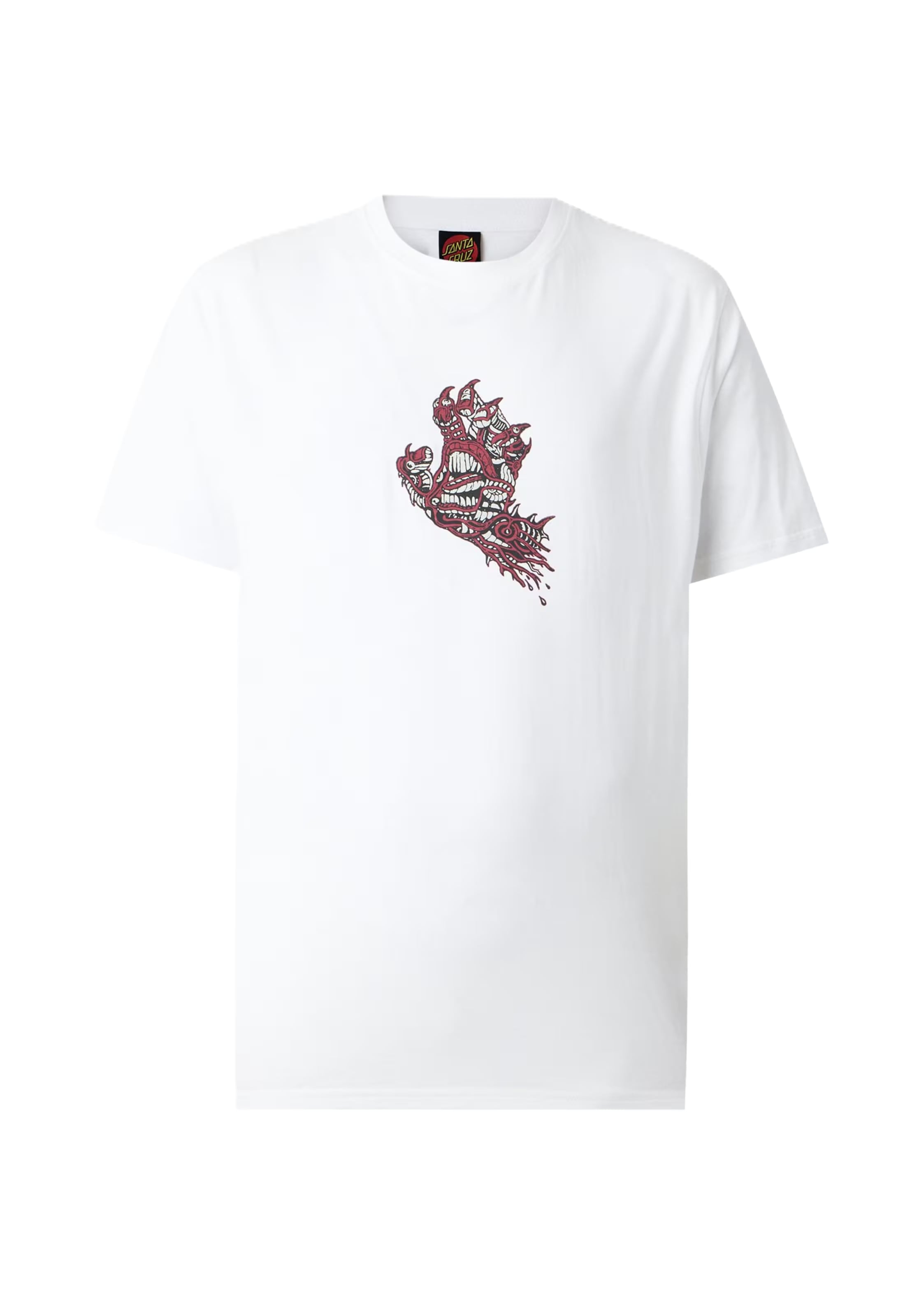 Santa Cruz T-Shirt 'Scourge Hand' in Weiß: Vorderseite