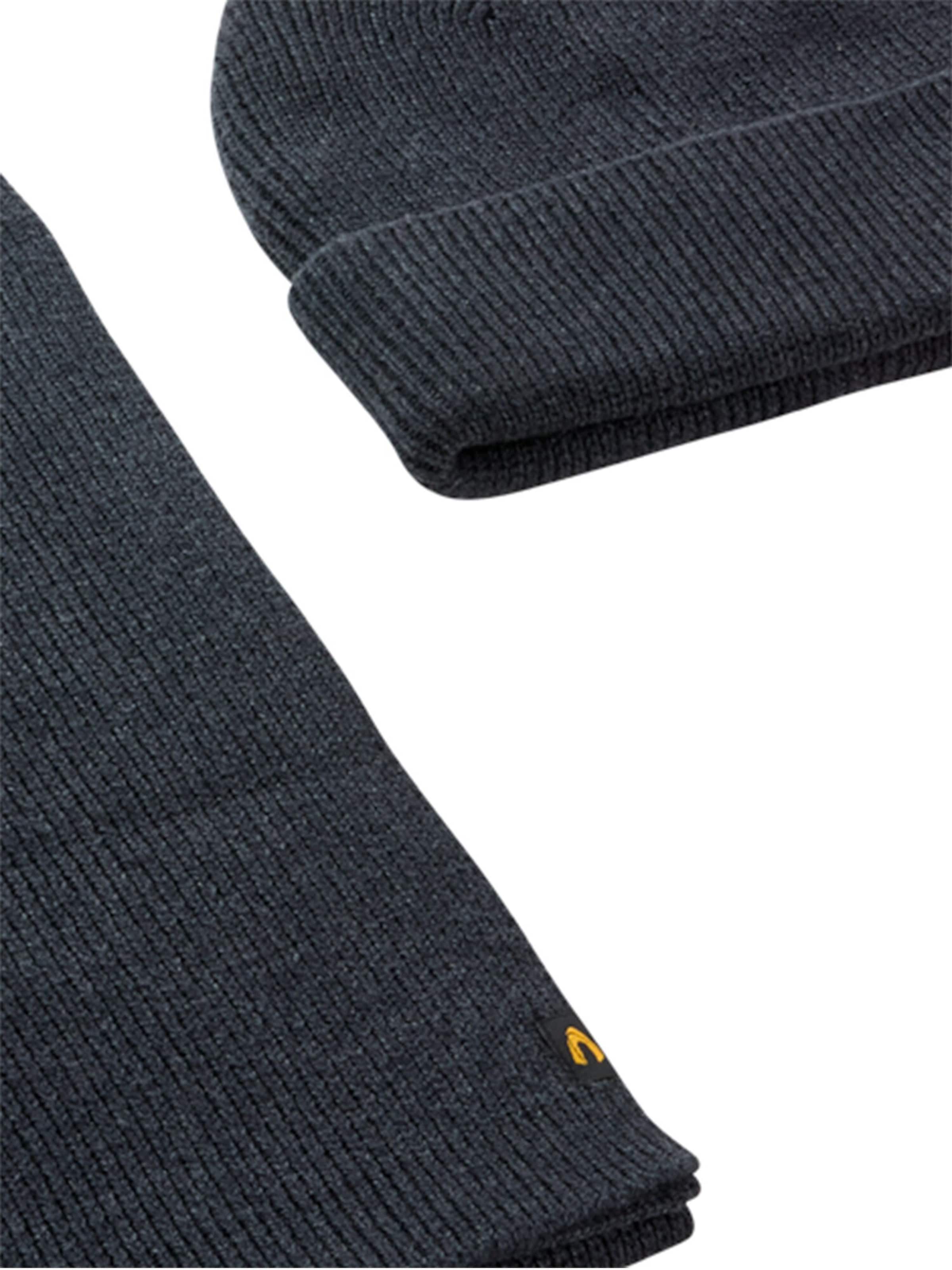 CAMEL ACTIVE Geschenk-set aus Mütze und Schal in Blau