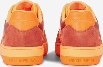 Baskets basses Calvin Klein Jeans en orange