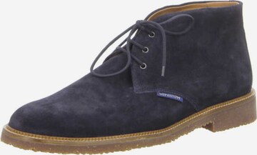 MEPHISTO Lace-Up Boots in Blue: front