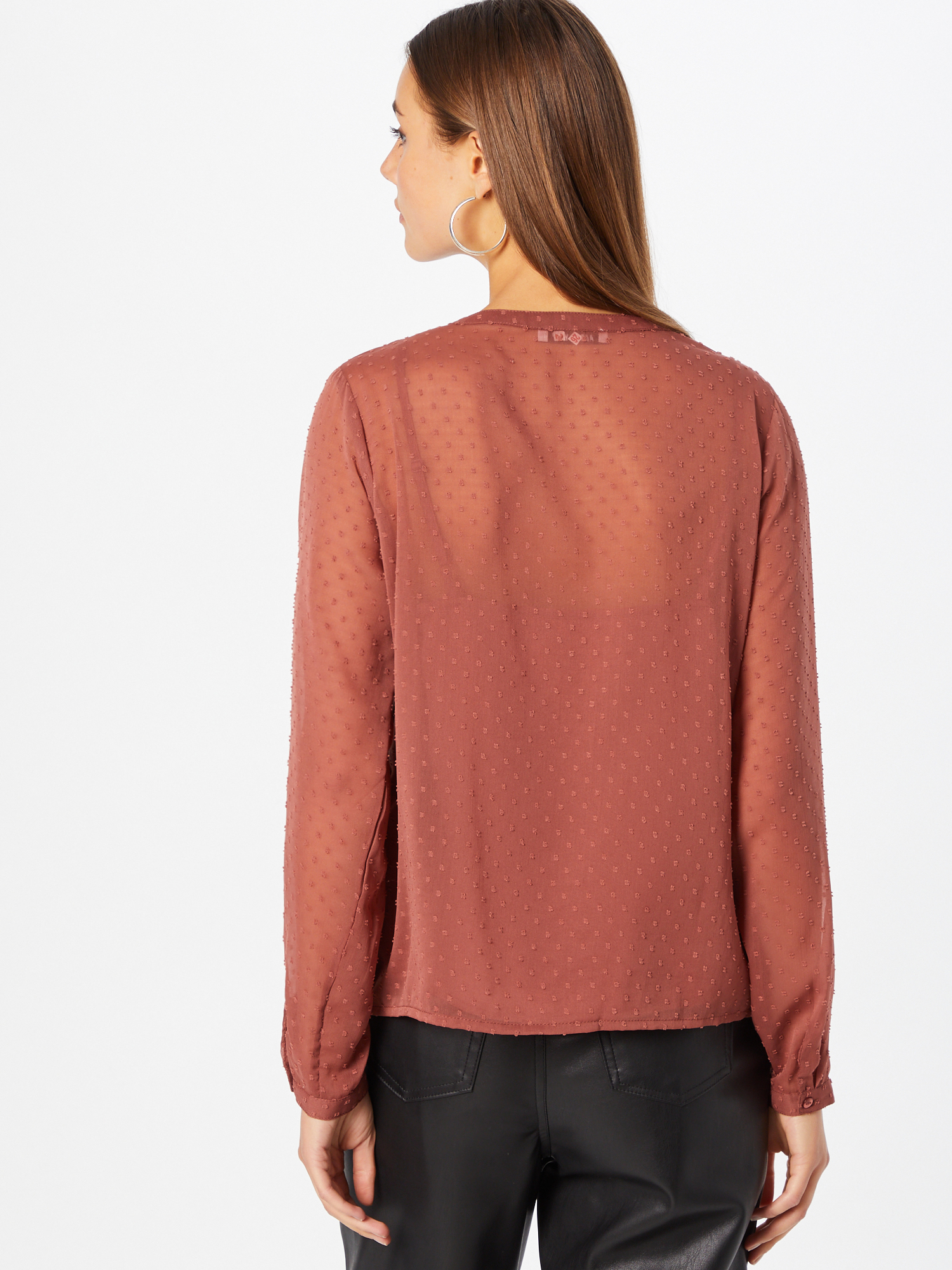 Abbigliamento Fys5s  Camicia da donna Insa in Rosso Ruggine 