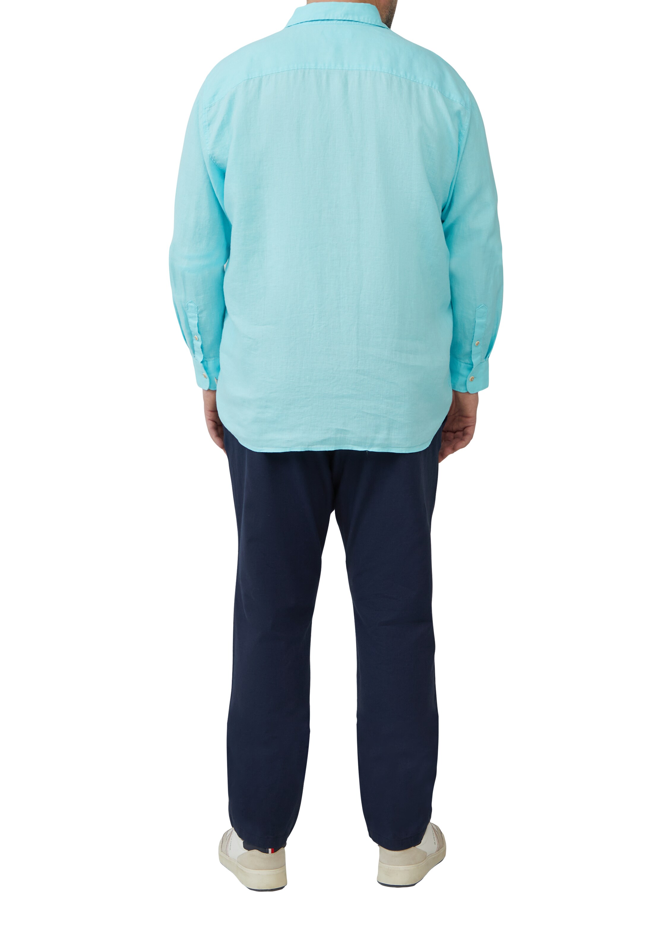 s.Oliver Men Big Sizes Regular Fit Hemd in Blau