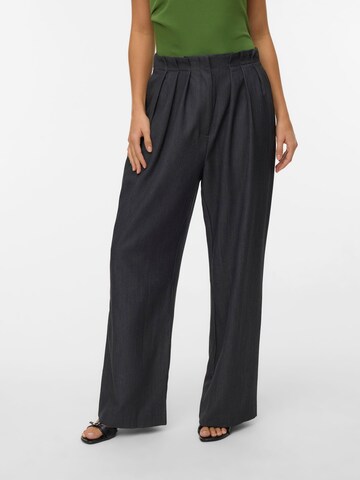 VERO MODA Regular Bandplooibroek in Grijs