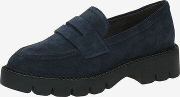 CAPRICE Classic Flats in Blue: front