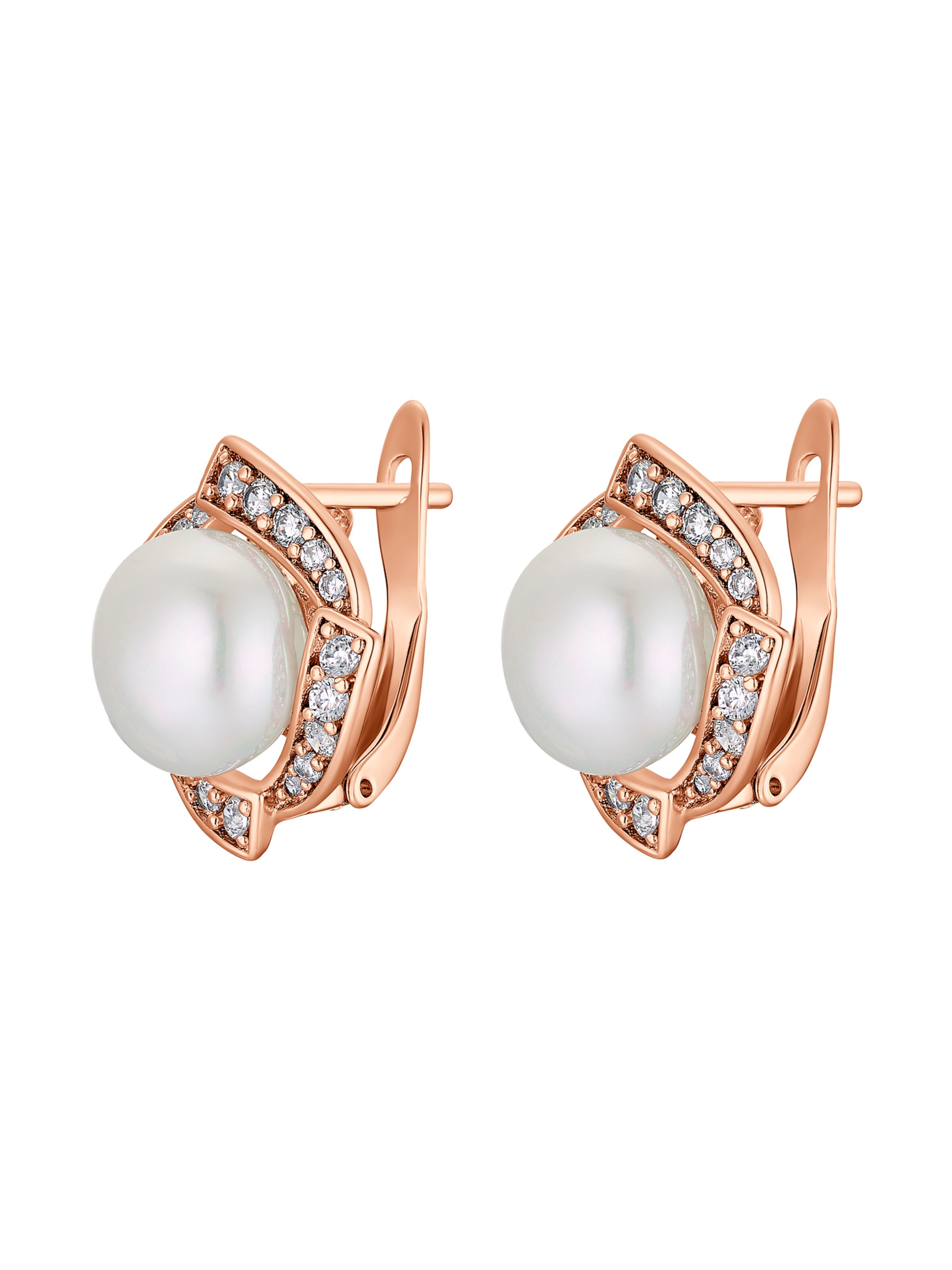 Heideman Ohrringe 'Ela' in Gold: Vorderseite