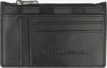 Karl Lagerfeld Etui in Schwarz: Vorderseite