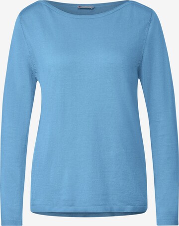 STREET ONE Sweater in Blue: front