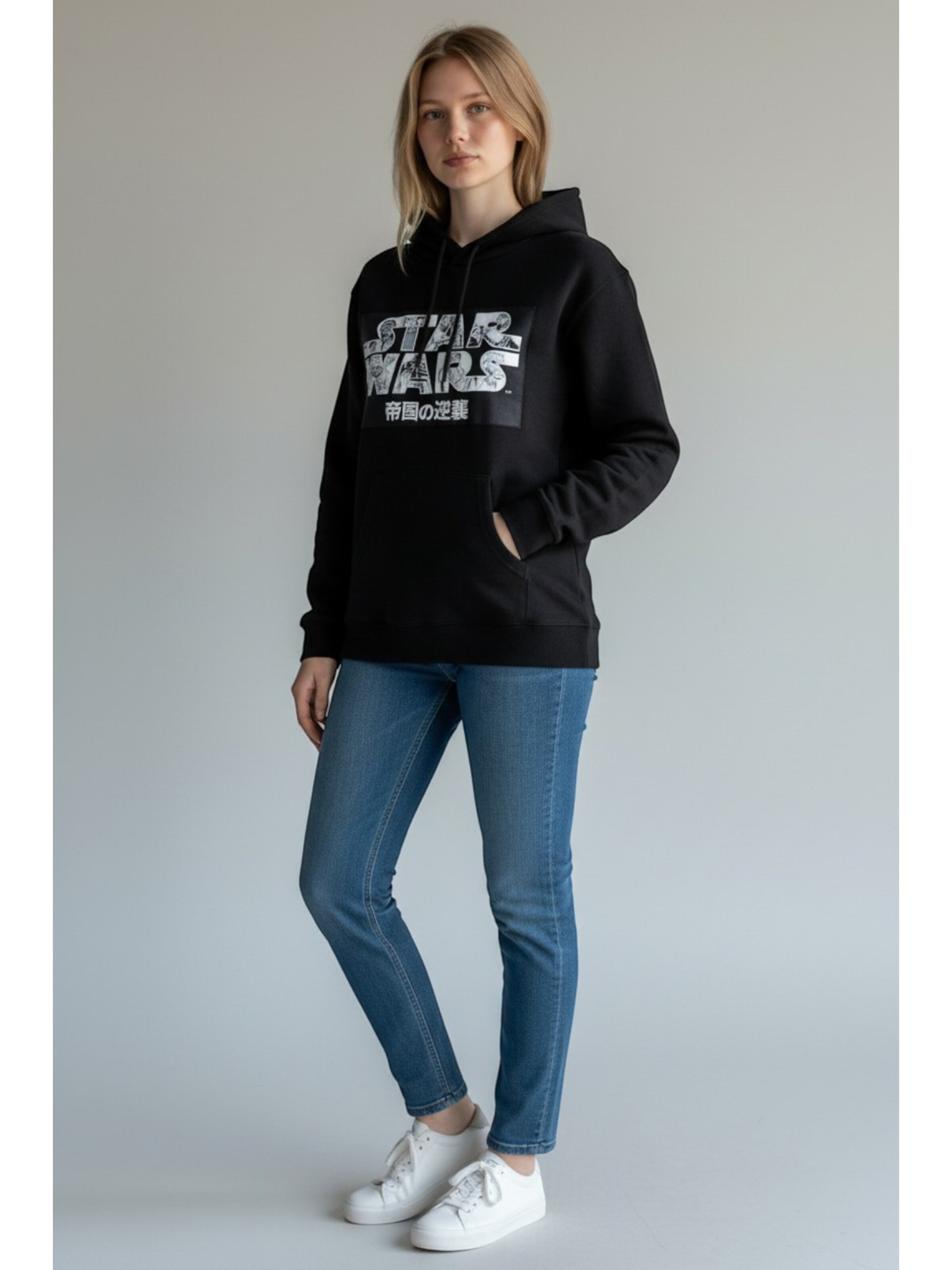 STAR WARS Sweatshirt 'Star Wars' in Black