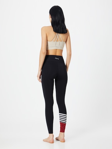 Hey Honey Skinny Sportbroek in Rood